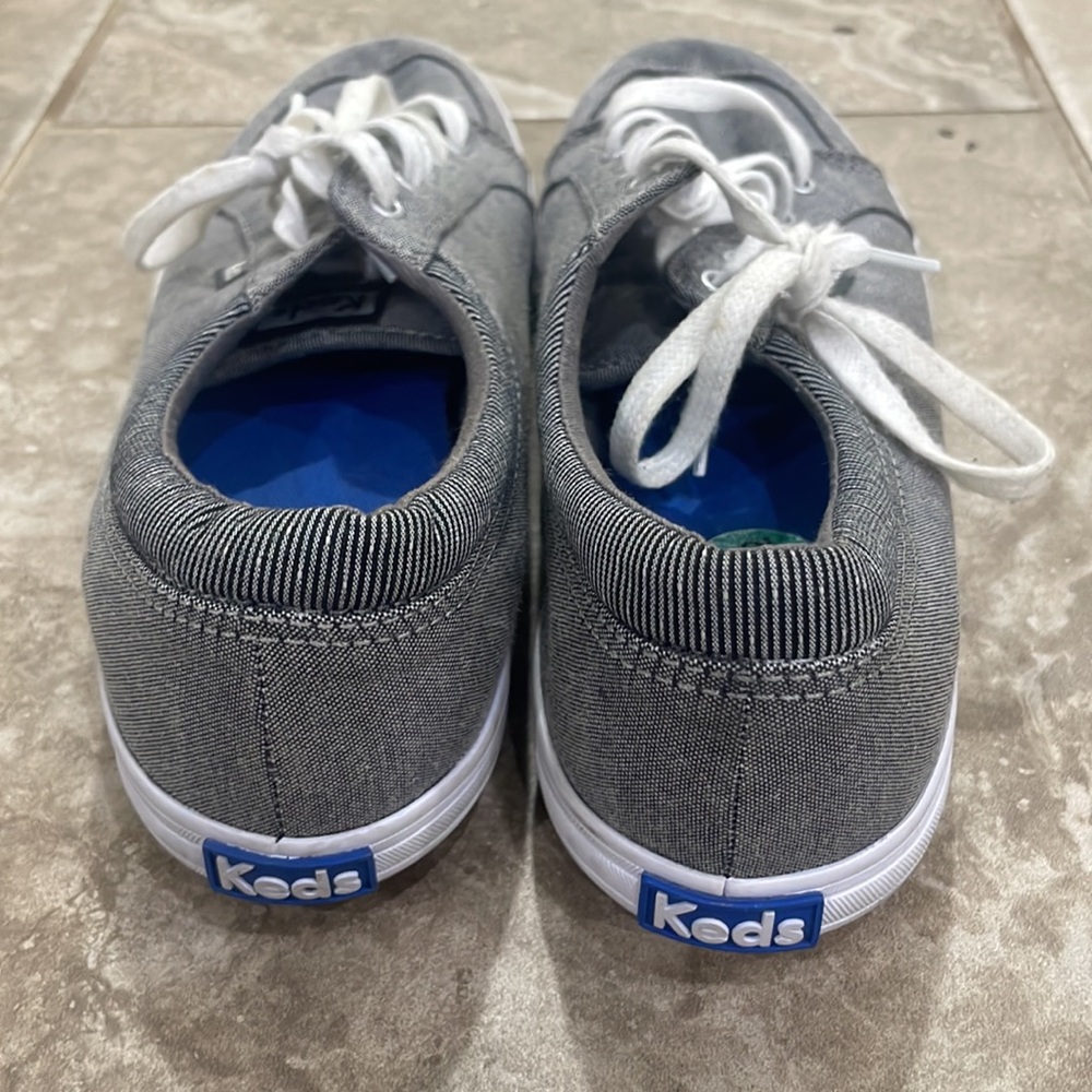 Keds Women's Size 7.5 Tour 2 Black White Classic … - image 7